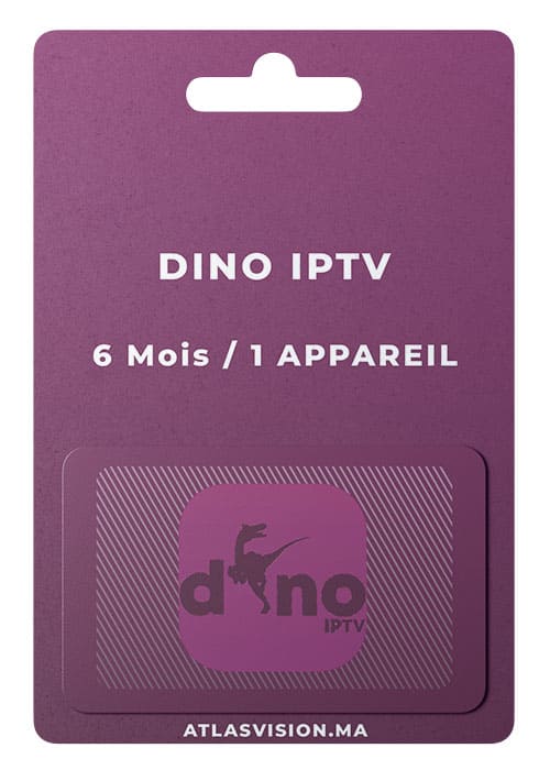 DINO IPTV Abonnement Semestriel (6 Mois)