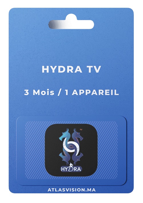 HydraTV 3 Mois - 1 Appareil