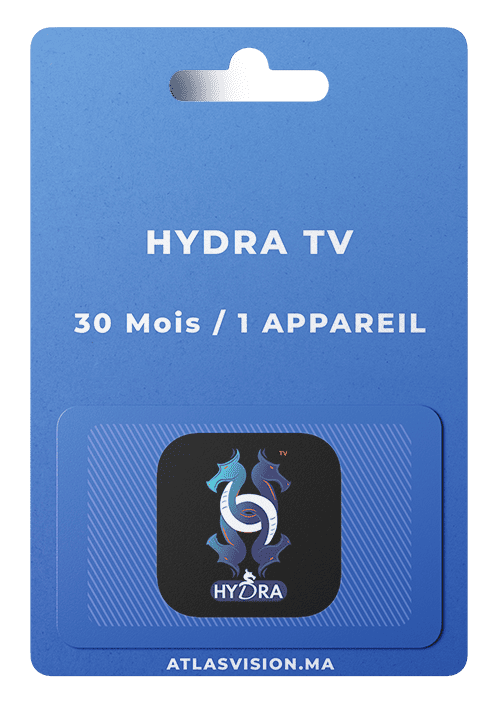 HydraTV 24 Mois + 6 Mois Offerts